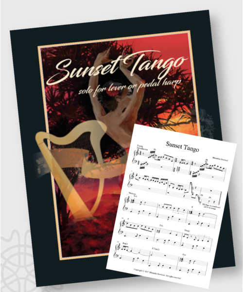 Sunset Tango Score Excerpt